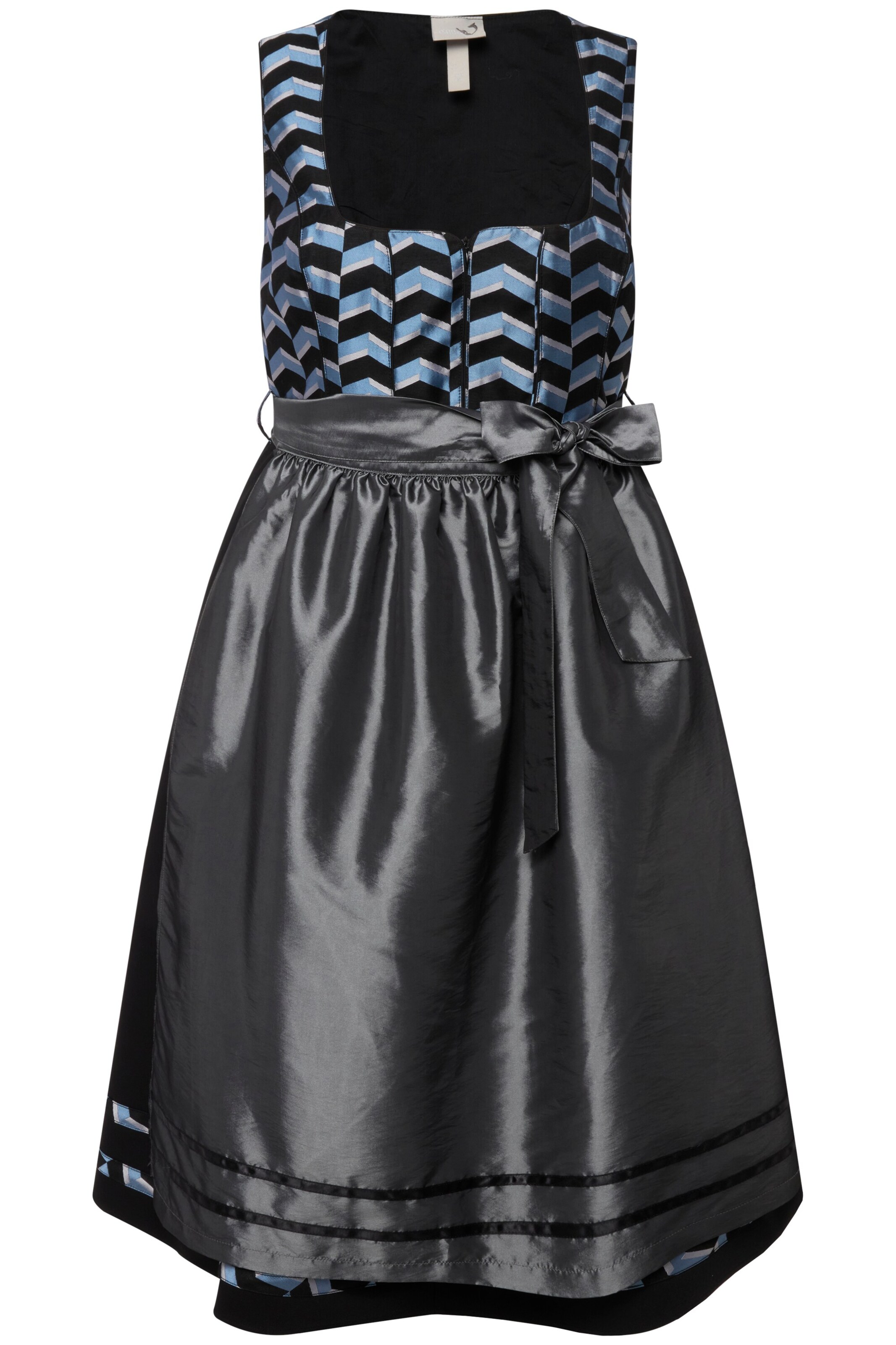 Ulla Popken Kleid in Grau: Vorderseite