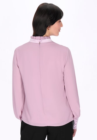 usha BLACK LABEL Bluse 'Elegant' in Lila