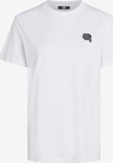 Karl Lagerfeld Shirts i sort / sølv / hvid, Produktvisning