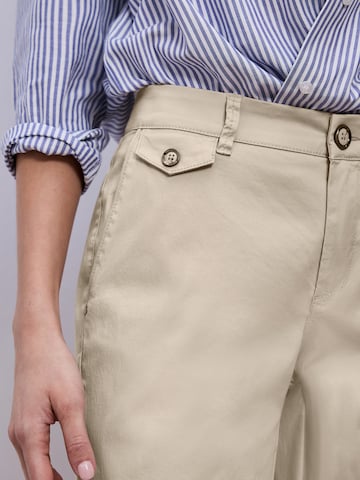 STREET ONE Regular Hose in Beige