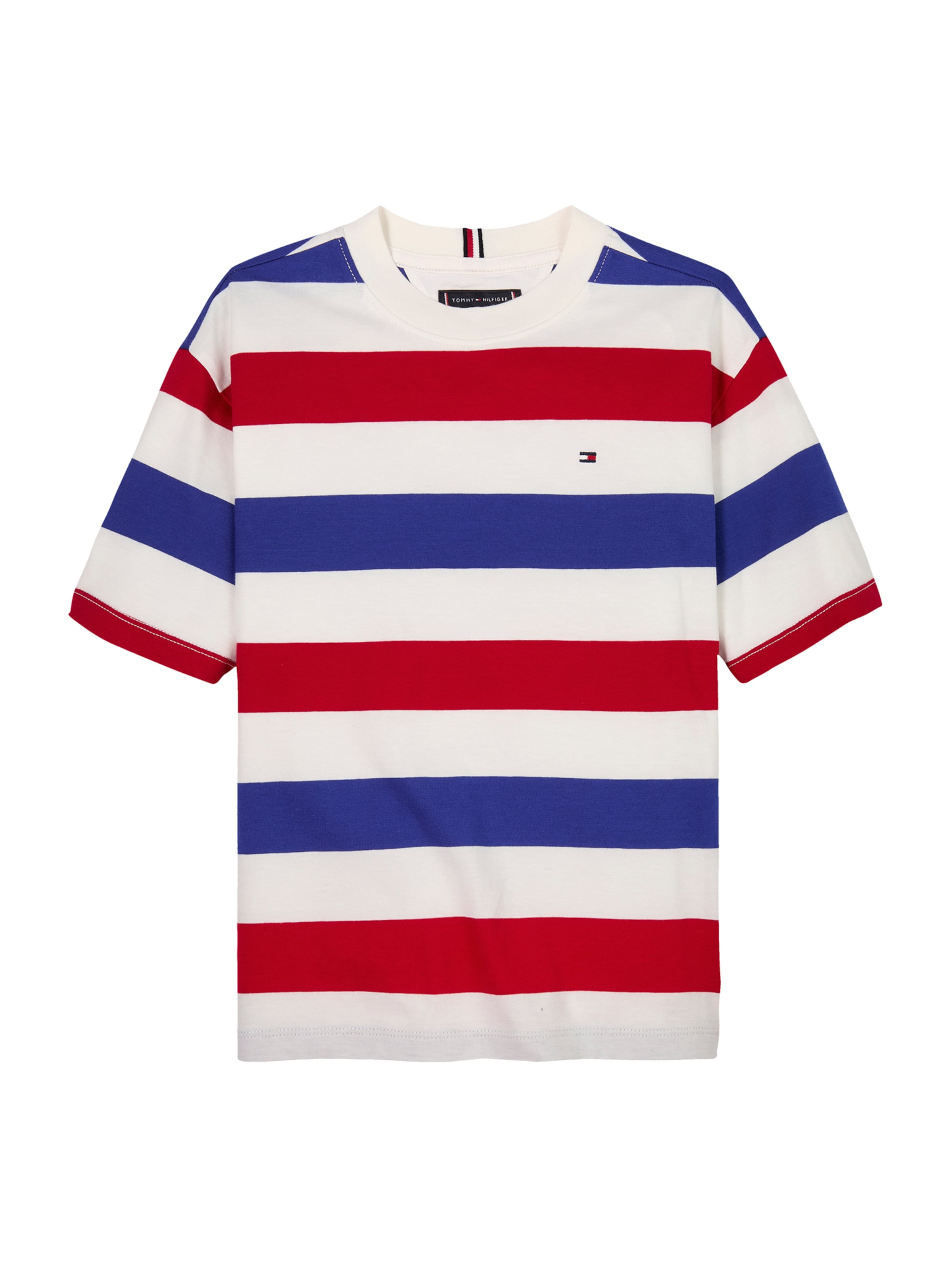 TOMMY HILFIGER Majica &#x27;ESSENTIAL&#x27; | rdeča barva: sprednja stran