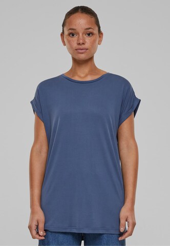 Urban Classics Shirt in Blauw: voorkant