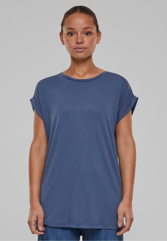 T-shirt Urban Classics en bleu : devant