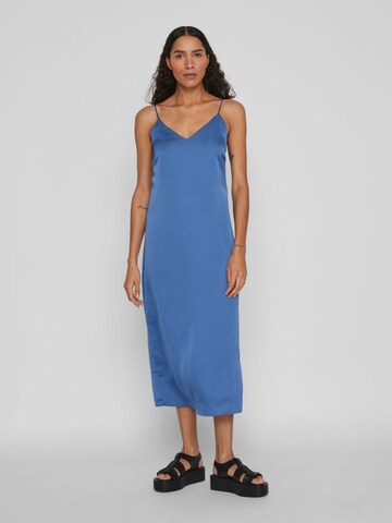 VILA Dress in Blue: front