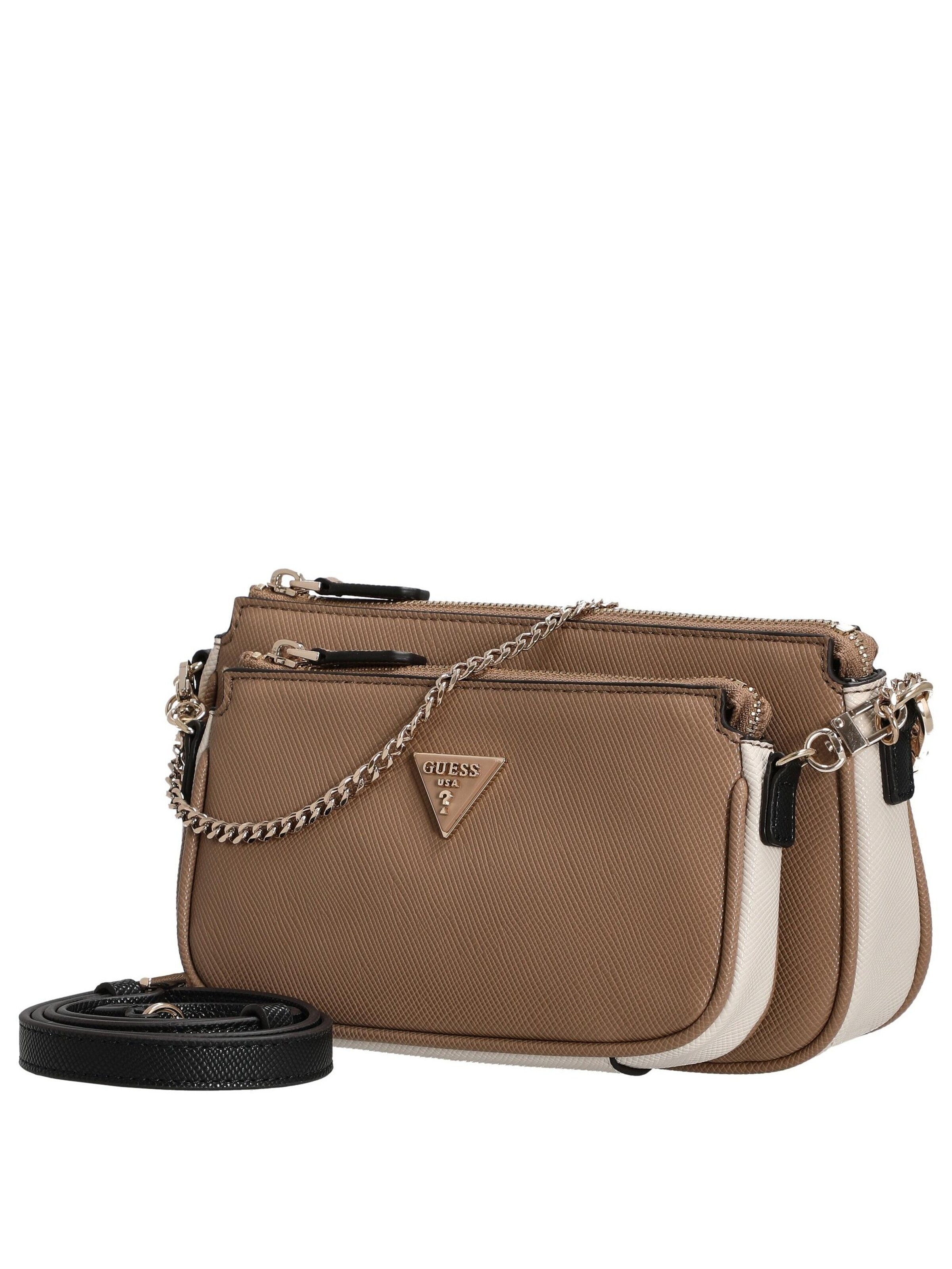 GUESS Originals Crossbody bag 'Noelle' in Beige