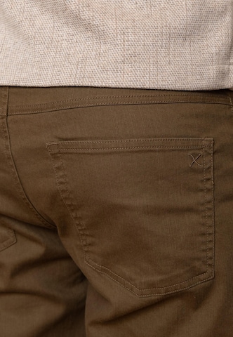 Clean Cut Copenhagen Normální Chino kalhoty 'London Caden' – hnědá