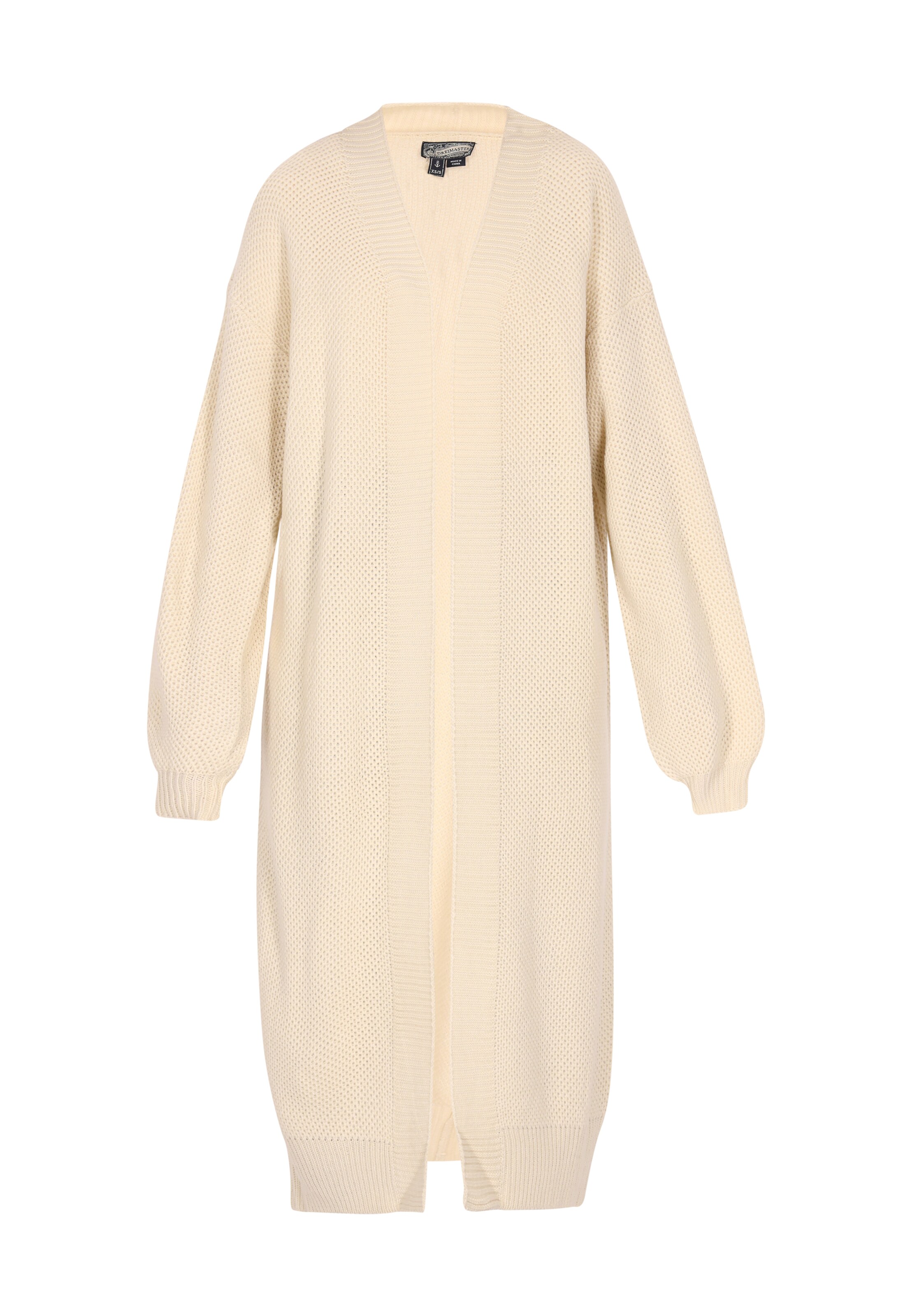 Cardigan DreiMaster Vintage en beige : devant