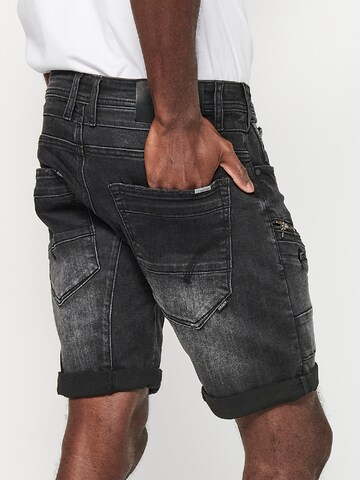 Regular Jeans cargo KOROSHI en noir