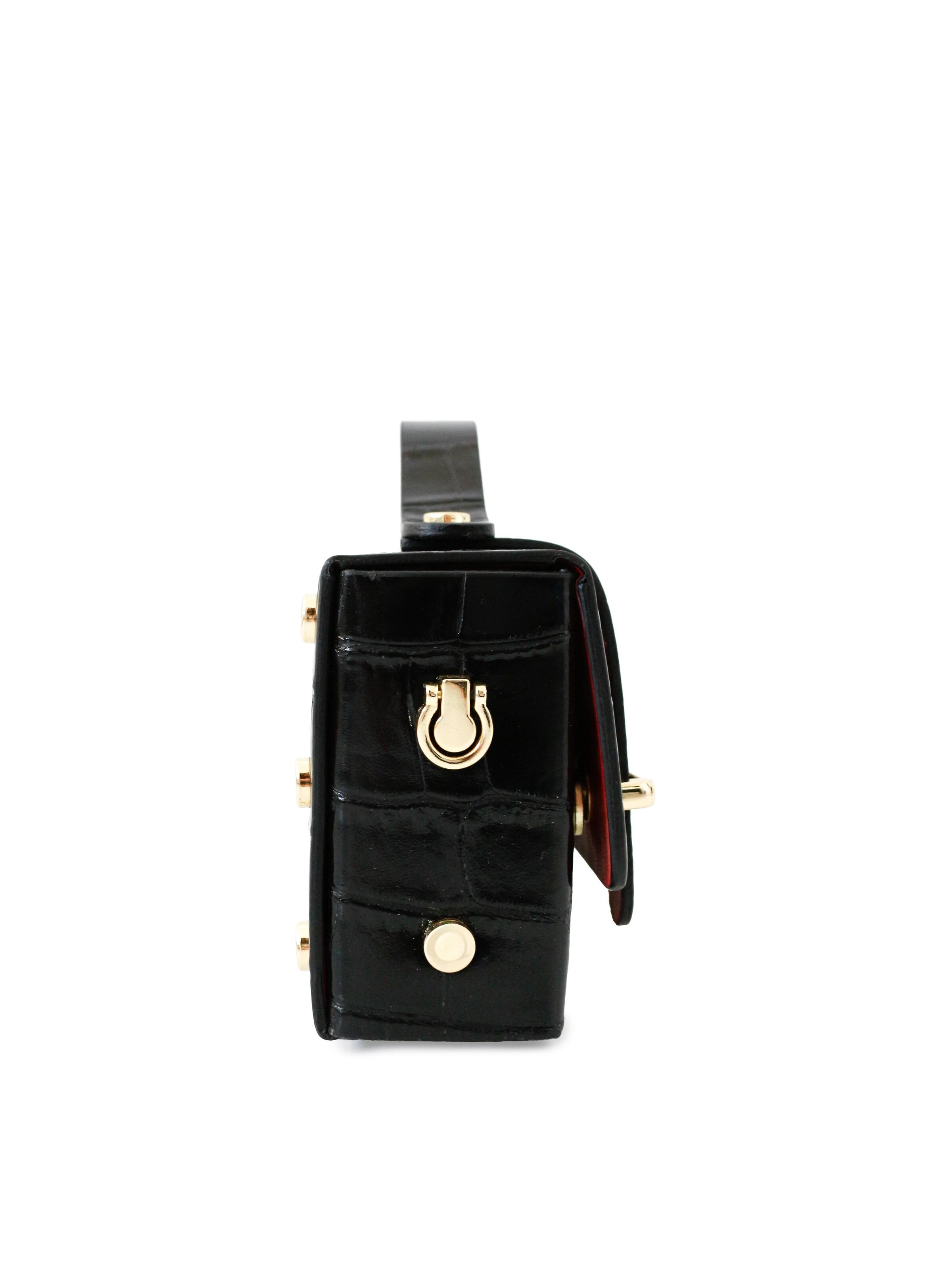 SARA BY JG Håndtaske 'La Studiosa - Made in Italy' i sort
