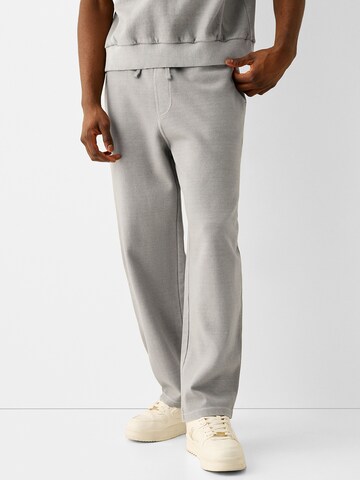 Bershka Loosefit Hose in Grün