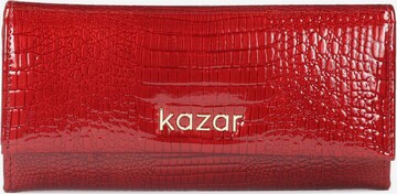 Porte-monnaies Kazar en rouge : devant