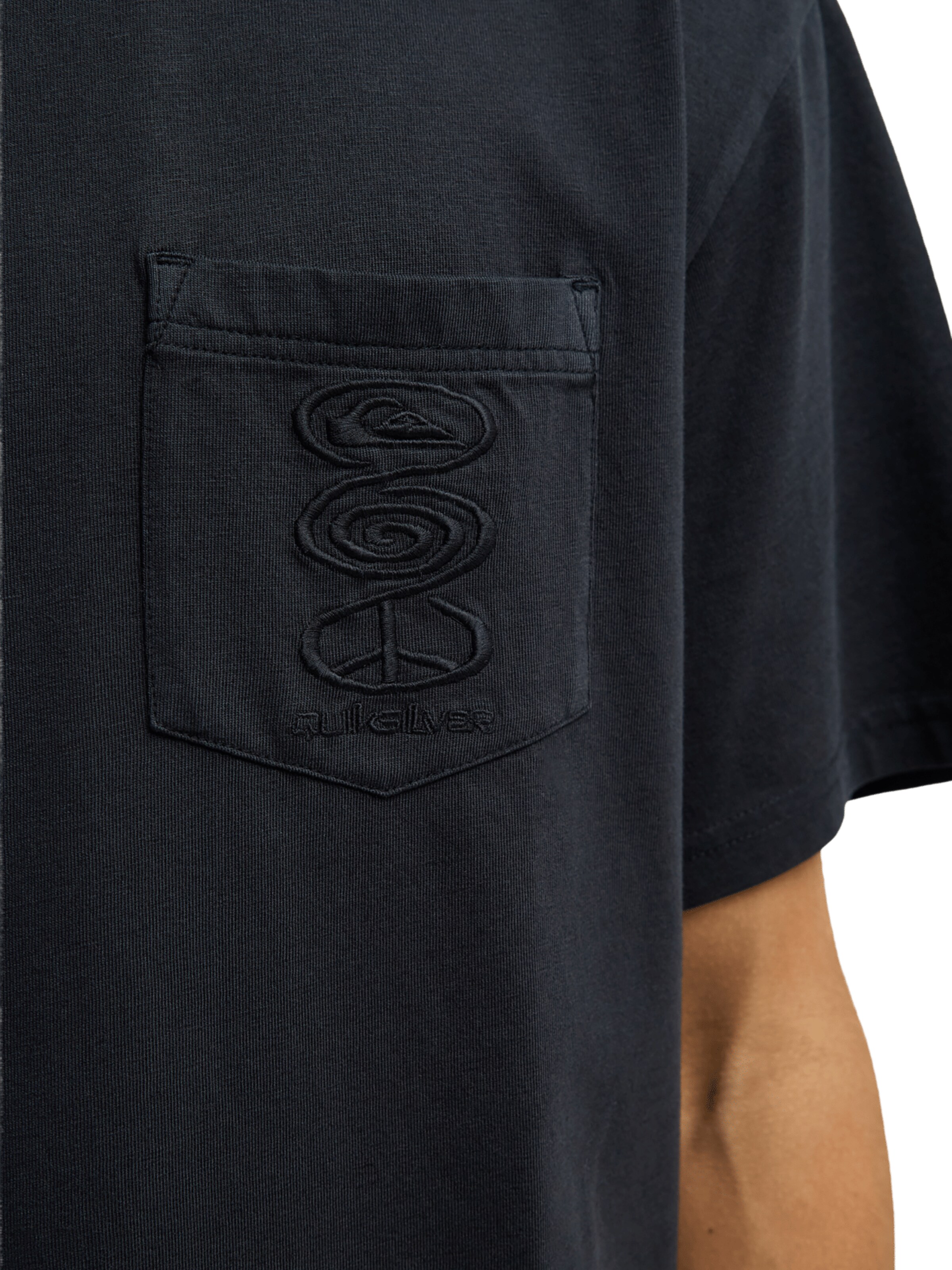 QUIKSILVER T-shirt in Schwarz