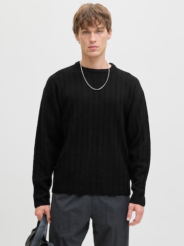 Pullover 'JJEBRADLEY CARTER' di JACK & JONES in nero: frontale