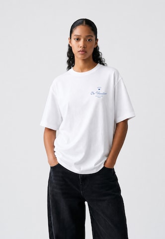 On Vacation Shirt in White