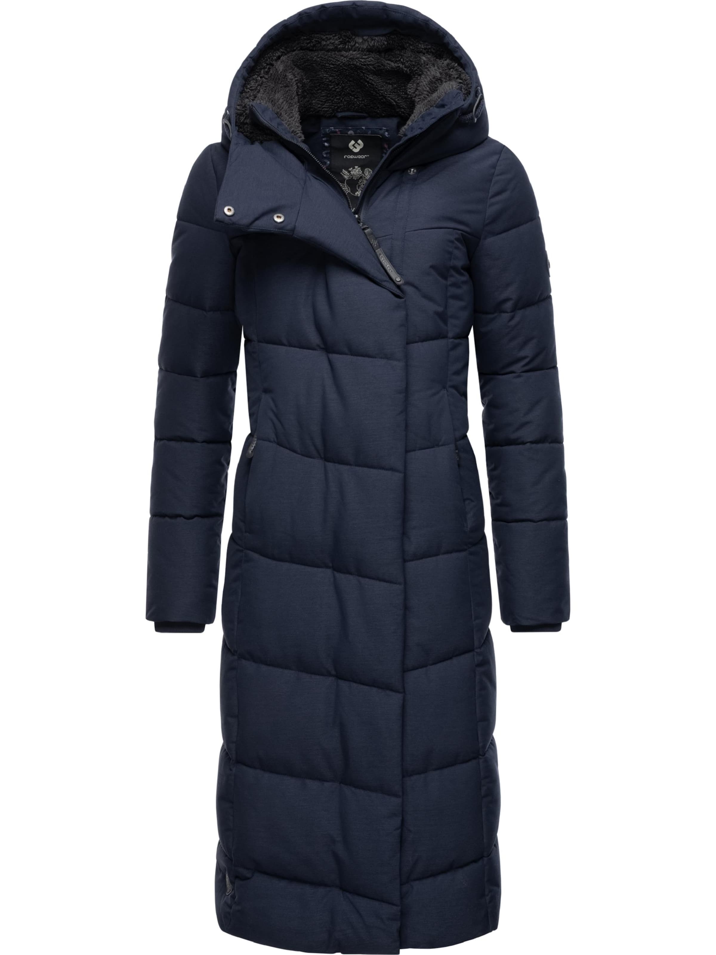 Ragwear Wintermantel &#x27;Pavla&#x27; in Blauw: voorkant