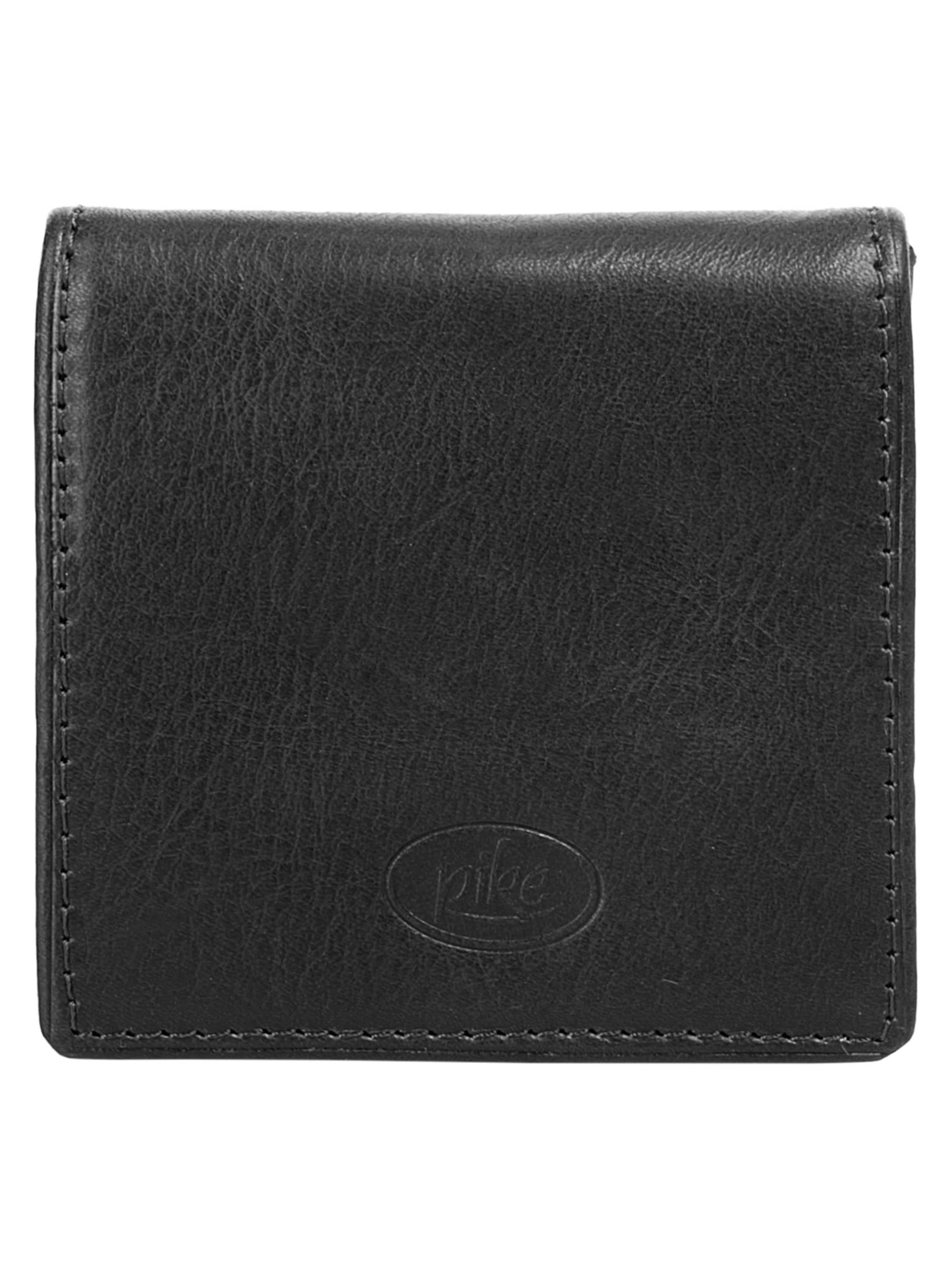 piké Wallet in Black: front