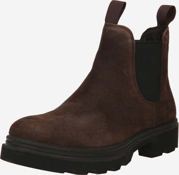 ECCO Chelsea boots 'Grainer' in Bruin: voorkant