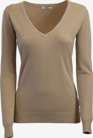 Influencer Pullover in Beige: predná strana