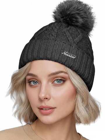 Neverless Mütze 'Julie' in Grau