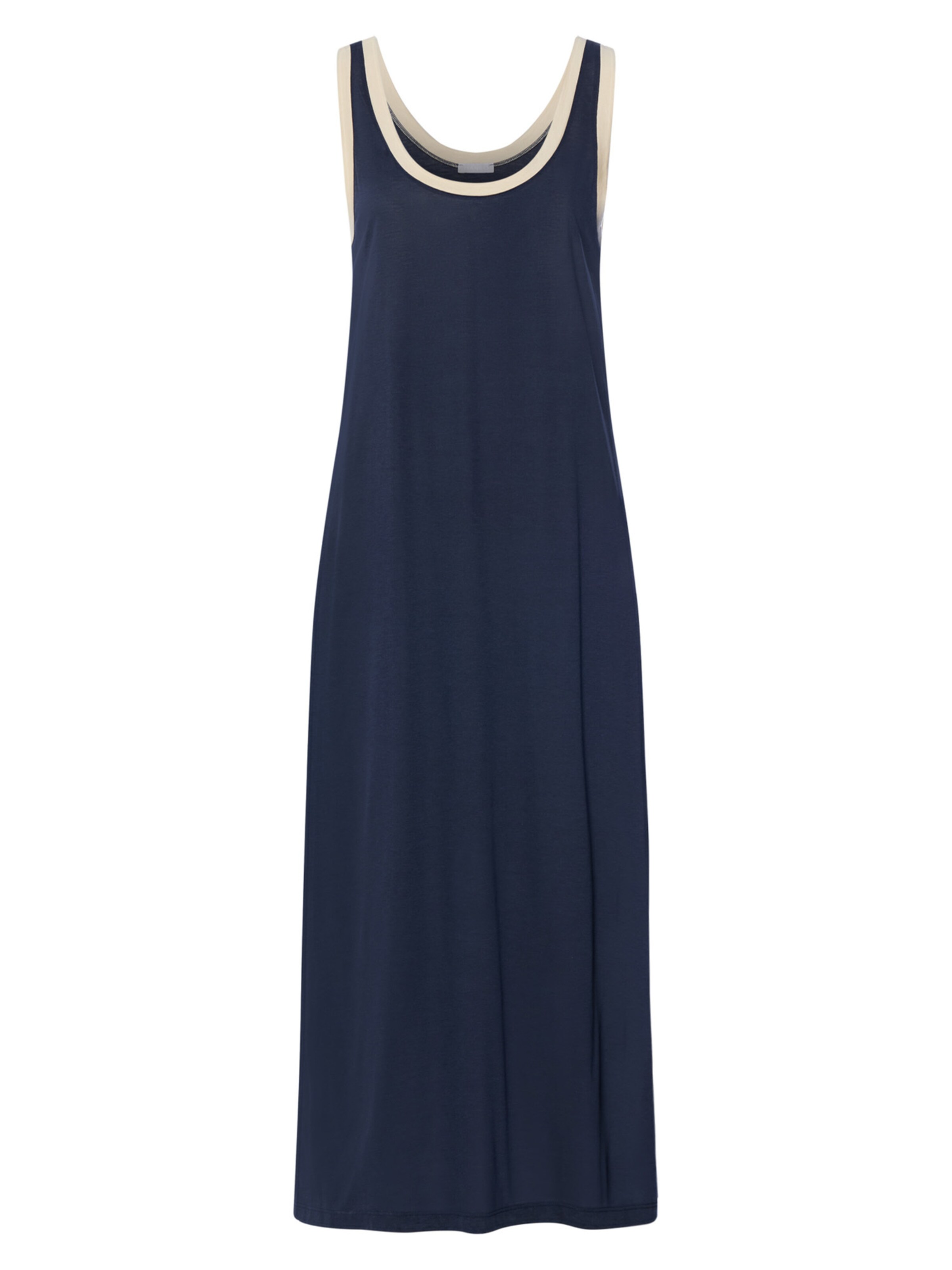 Hanro Nightgown 'Laura' in Blue: front