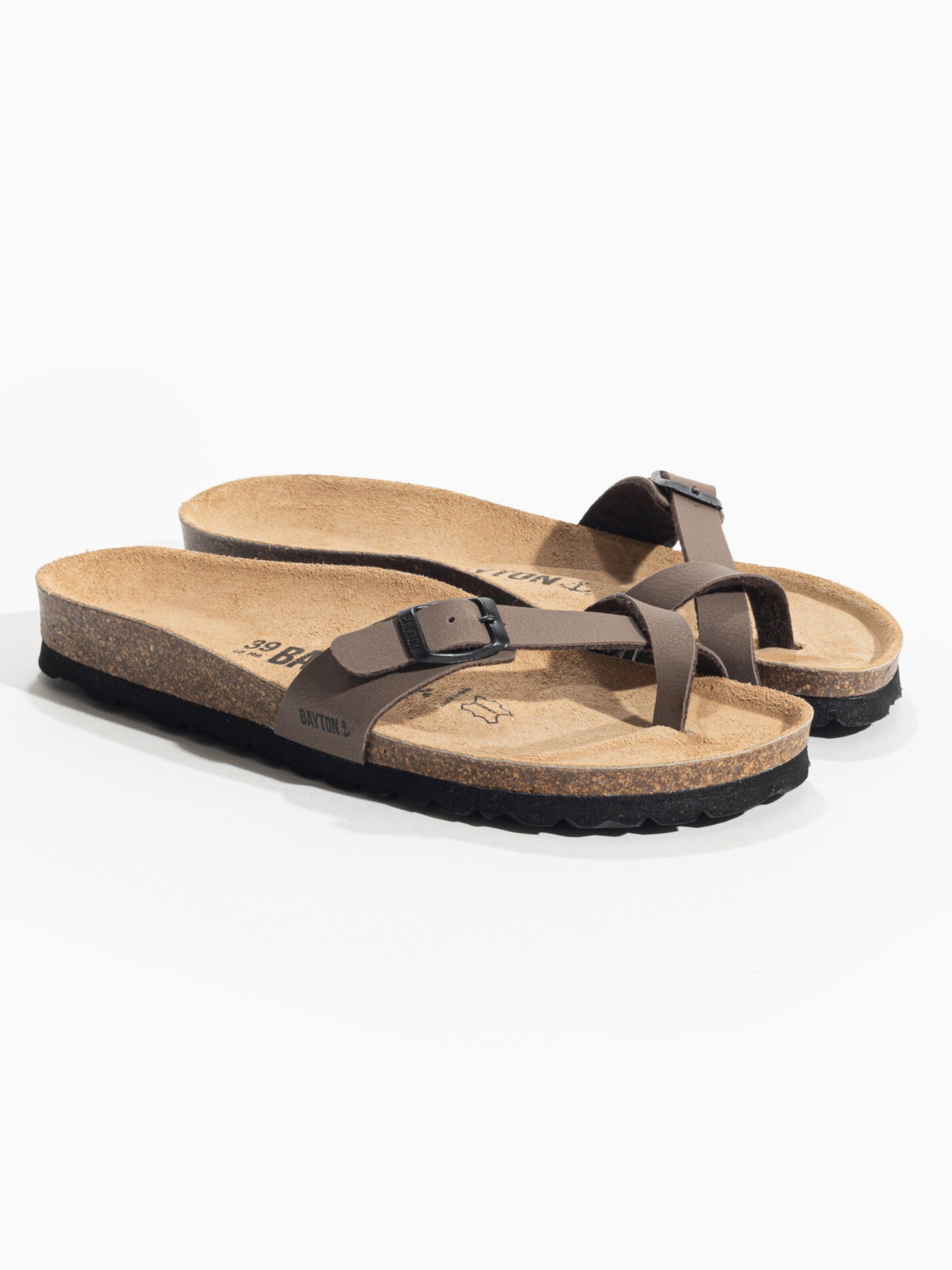 Bayton - Zapatos abiertos 'Miya' en marrón