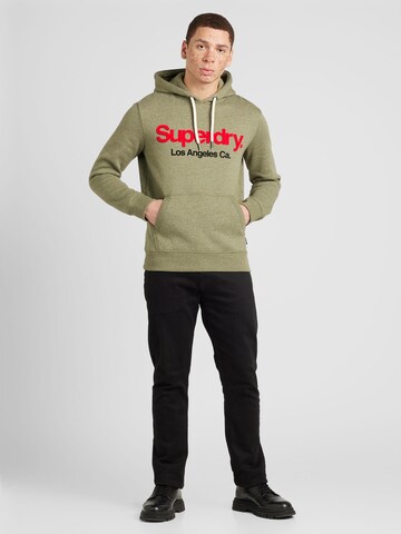 Superdry Collegepaita värissä vihreä