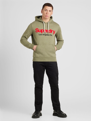 Superdry - Sweatshirt em verde
