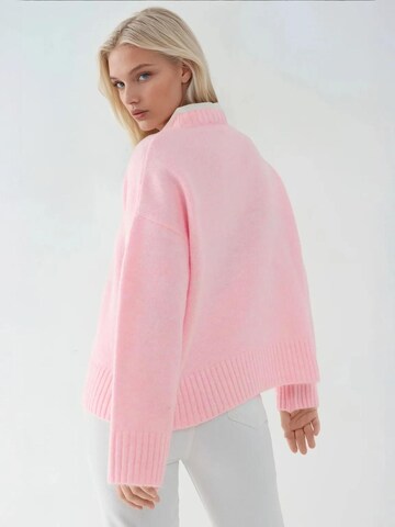 Hiccup Oversized trui in Roze