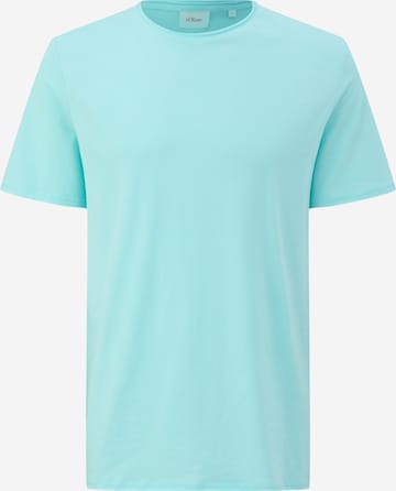 T-Shirt s.Oliver en bleu : devant