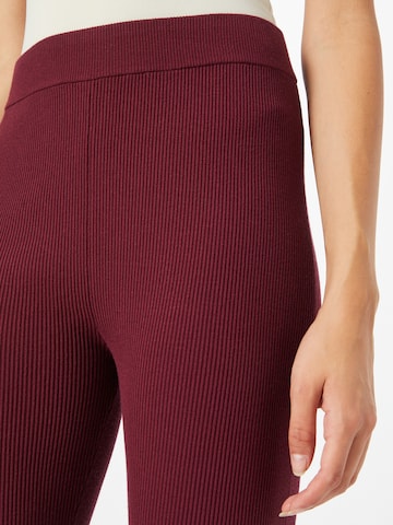 Marc O'Polo Flared Broek in Rood