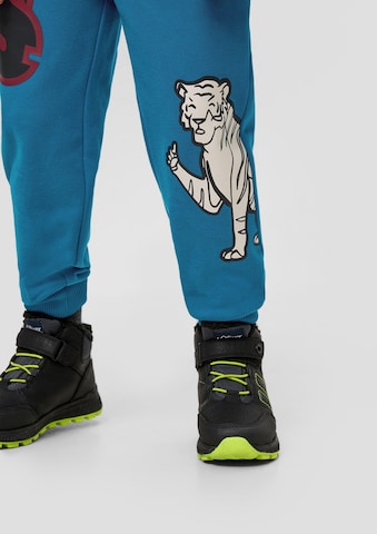 Effilé Pantalon s.Oliver en bleu