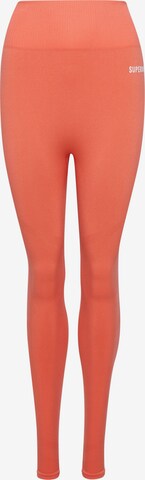 Superdry Skinny Leggings in Oranje: voorkant