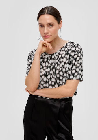 s.Oliver BLACK LABEL Blus i svart