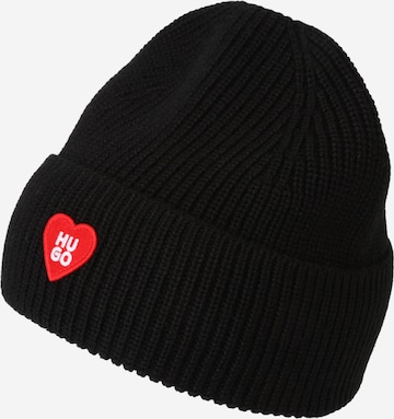 HUGO - Gorra 'Sentialy_Hat' en negro: frente