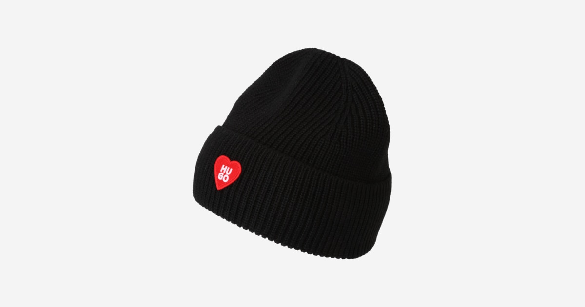 HUGO Čepice 'Sentialy_Hat' (Černá) | ABOUT YOU