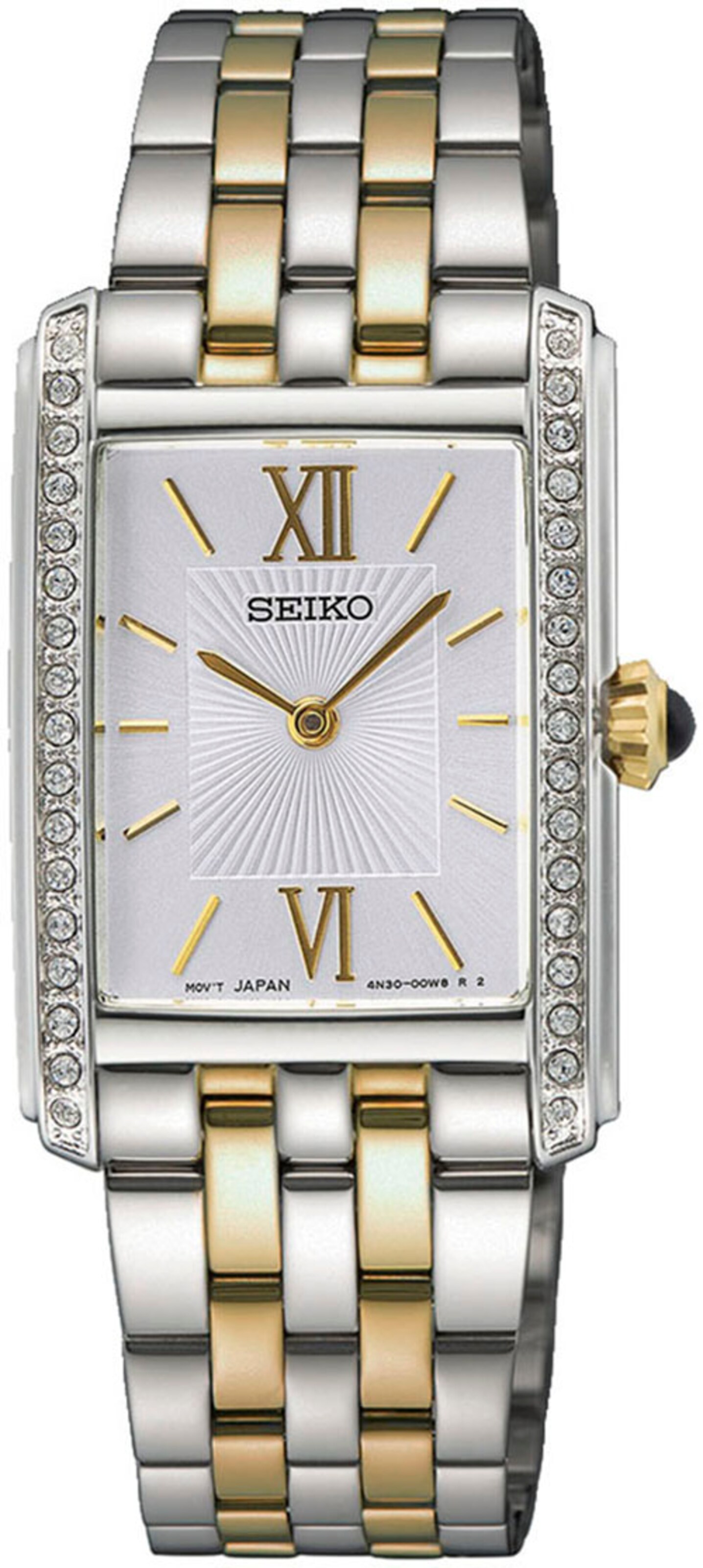 SEIKO Analog Watch in Gold: front