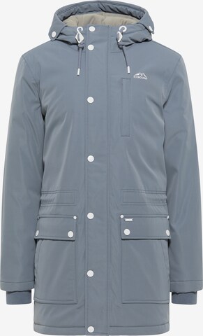 ICEBOUND - Parka de inverno em azul: frente