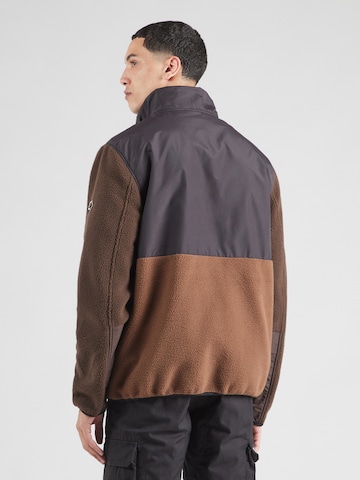 Iriedaily Fleece jacket 'Auf Deck' in Brown