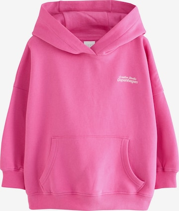 Felpa di Next in rosa: frontale