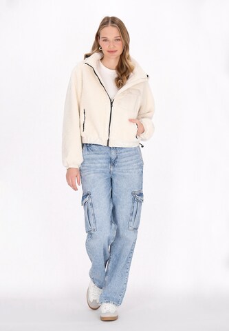 MYMO Fleece jacket in Beige