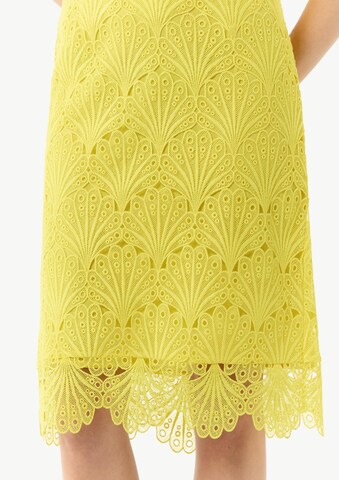 Jupe COMMA en jaune