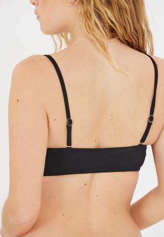 Athlecia Bandeau Bikini Top 'Rhea' in Black