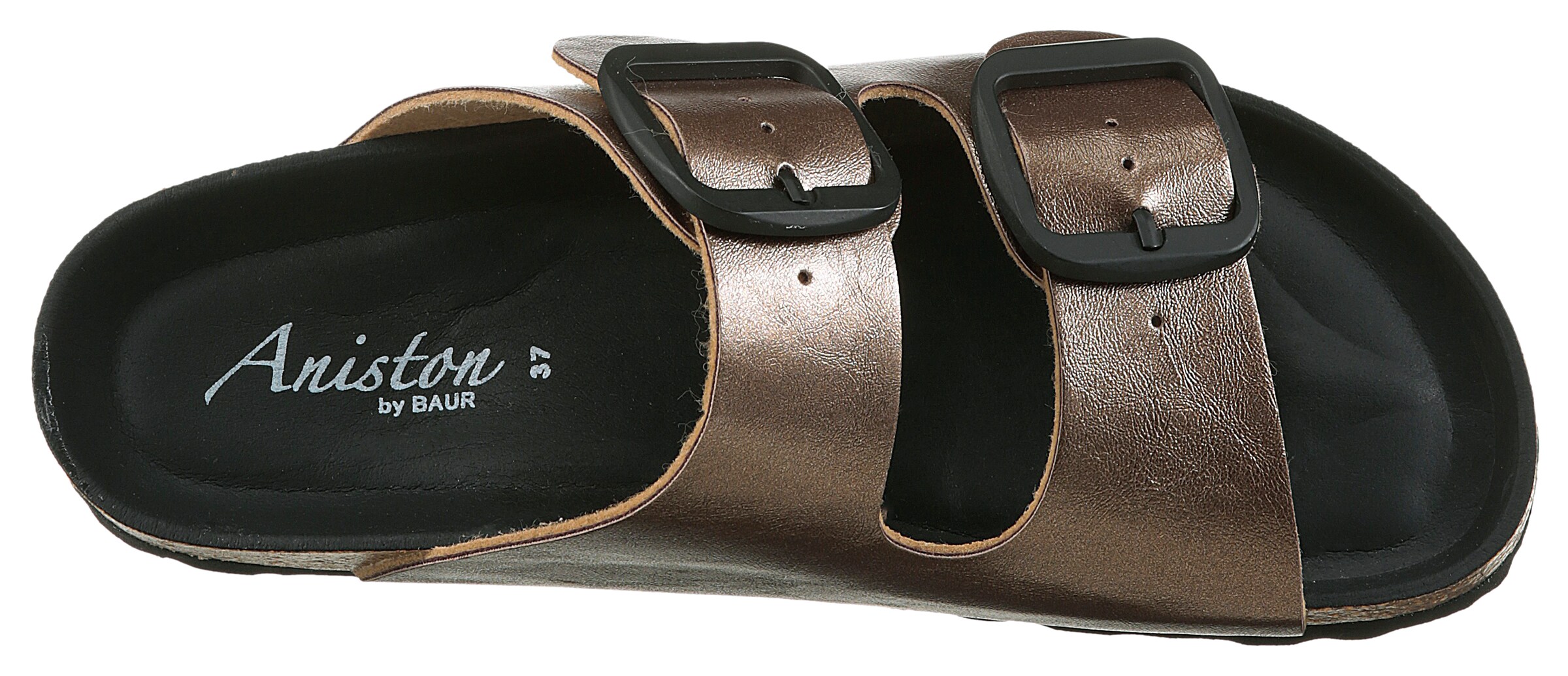 Aniston Mules in Bronze