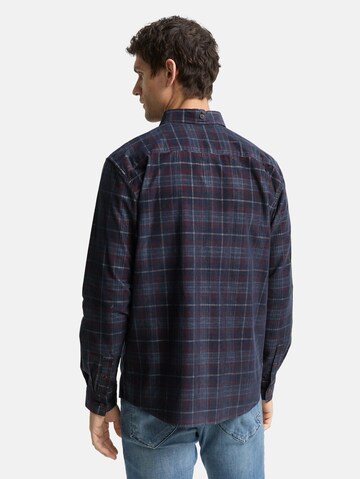 TOM TAILOR Regular Fit Hemd in Blau