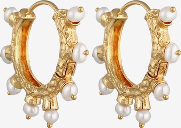 Boucles d'oreilles 'Sun of Pearls' Haze&Glory en or