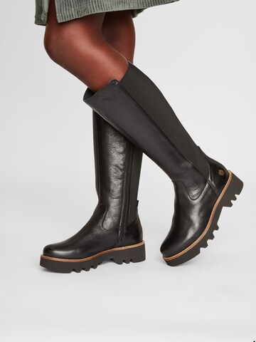 Bottes 'Vila' Apple of Eden en noir : devant