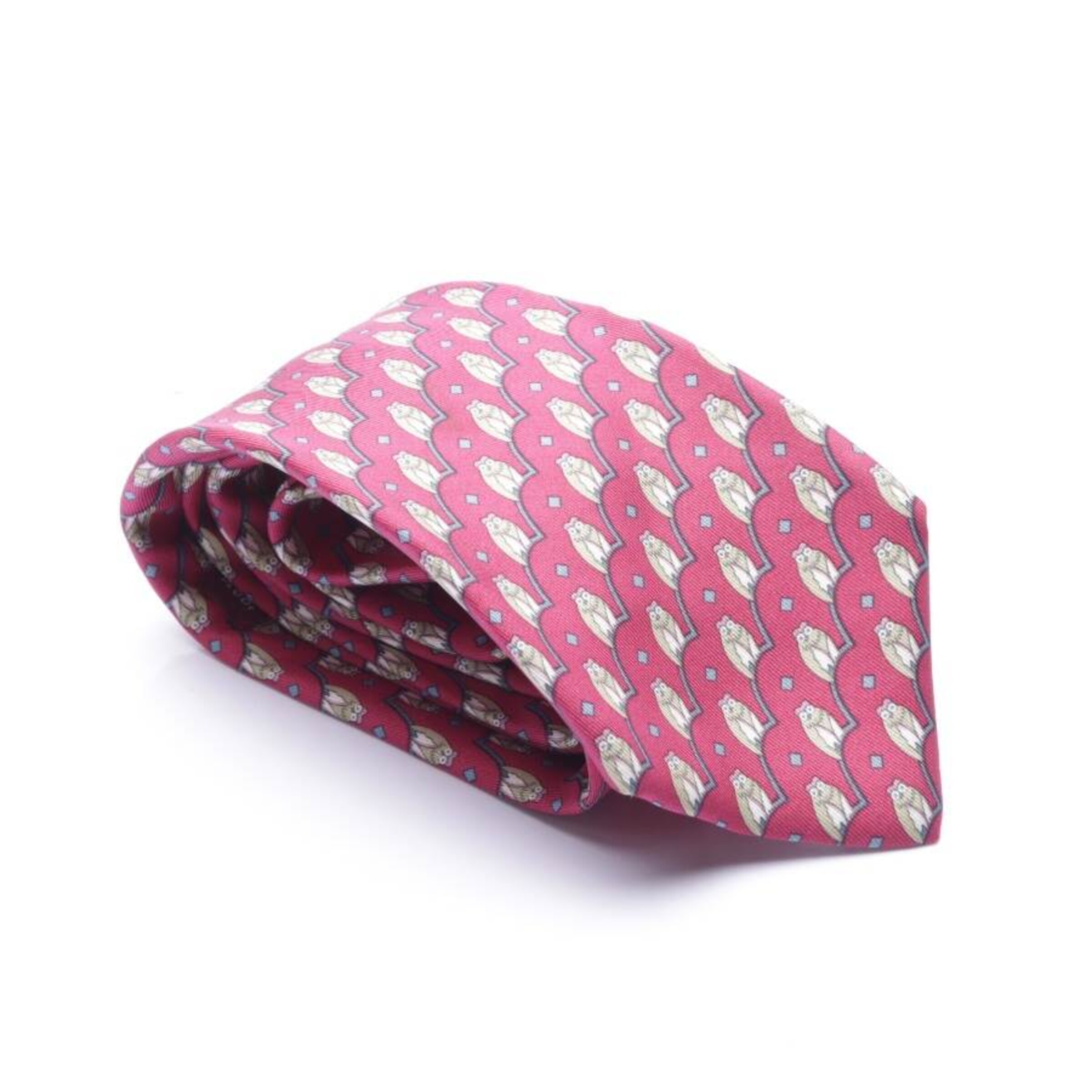 HERMÈS Tie & Bow Tie in One size in Mixed colors: front