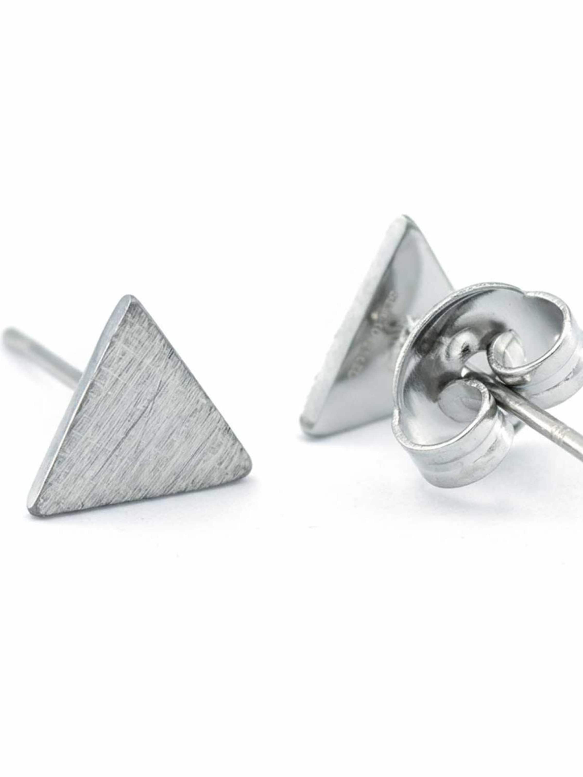 Sergio Engel Earrings in Silver: front