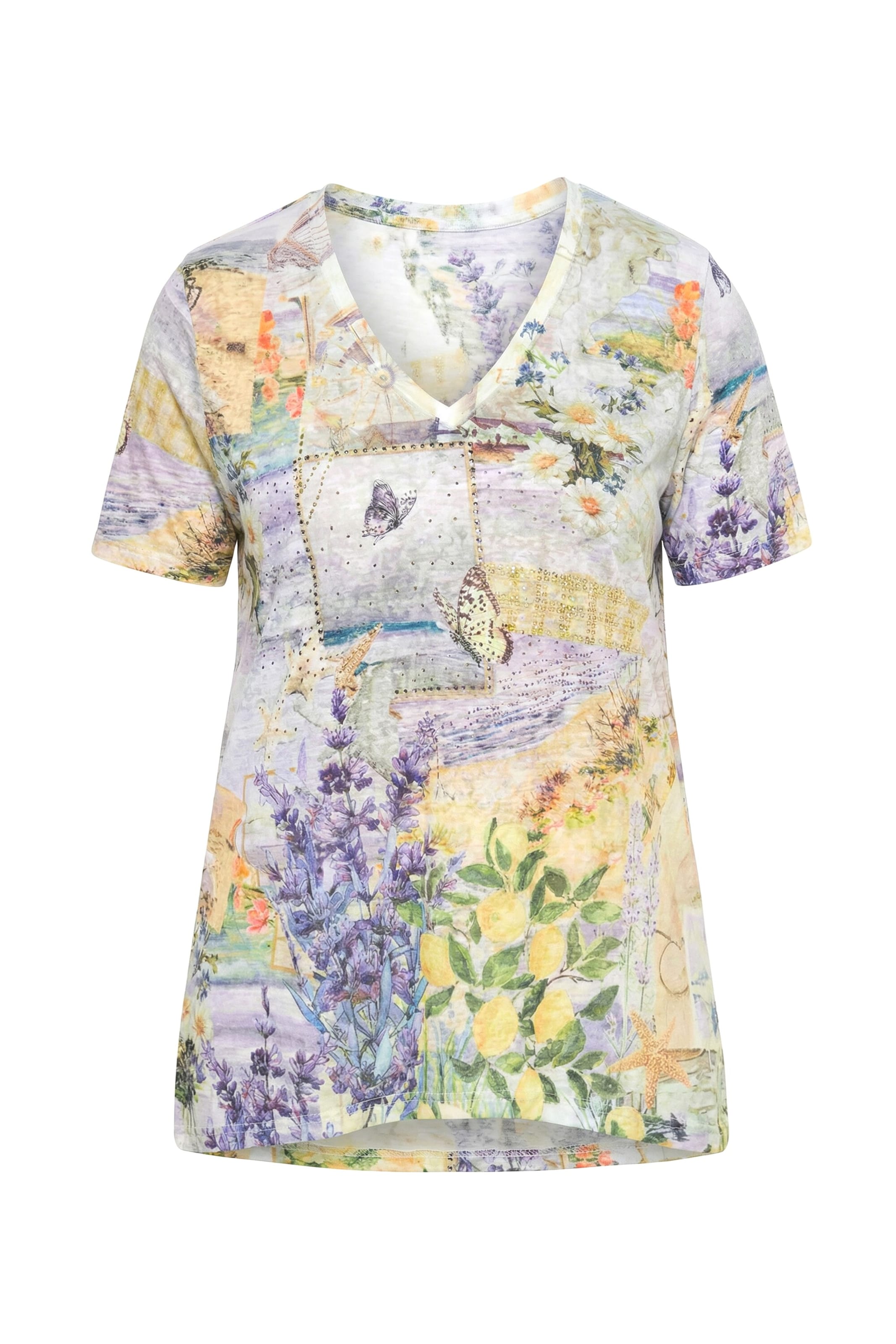 Angel of Style Shirt in Lila: Vorderseite