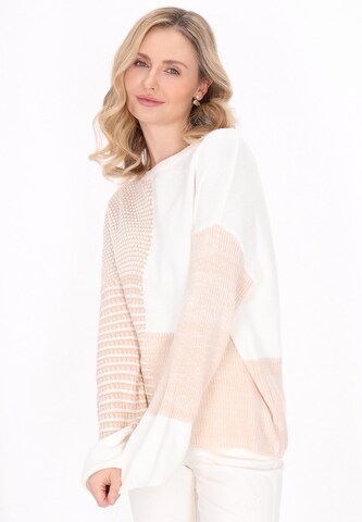 Usha Pullover in Beige: Vorderseite